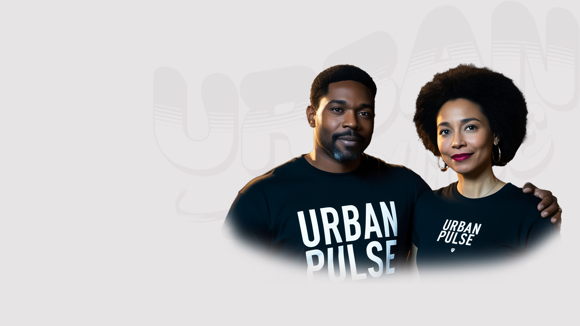 Couple wearing Urban Pulse Clothing